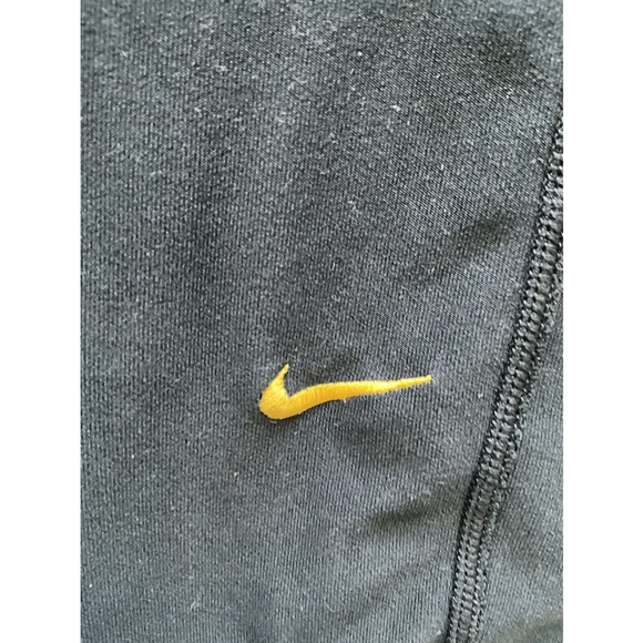 Nike Livestrong Dri Fit Capri Cropped Legging Blue and Yellow‎ Womens Size Large - Picture 6 of 10